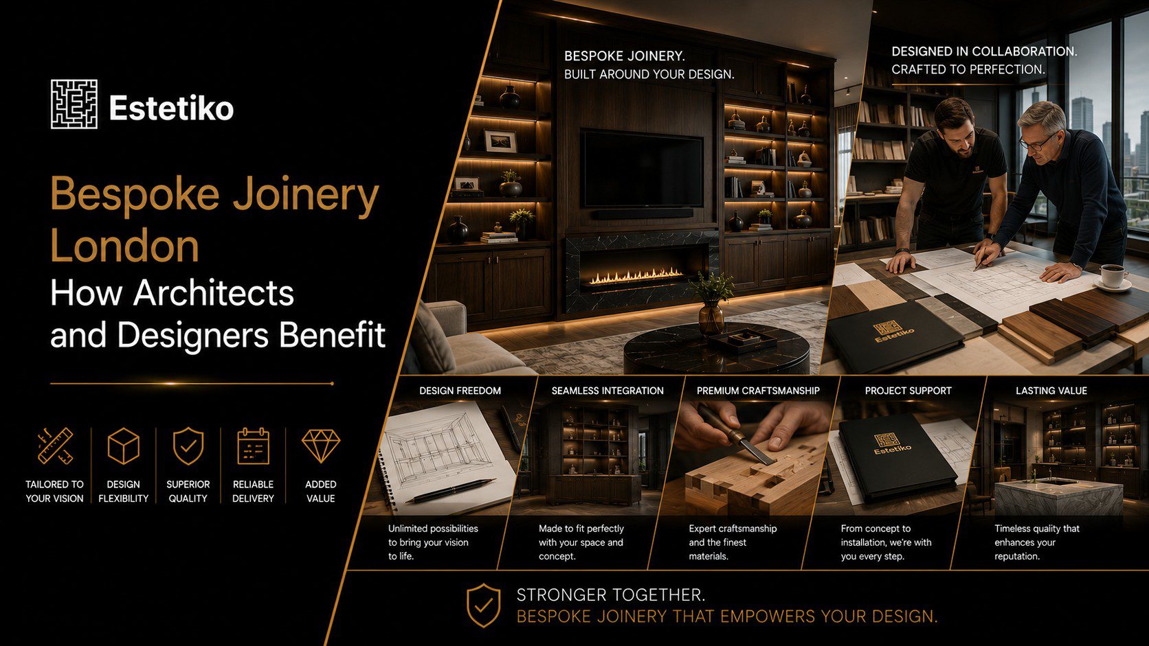 Bespoke Joinery London How Architects and Designers Benefit