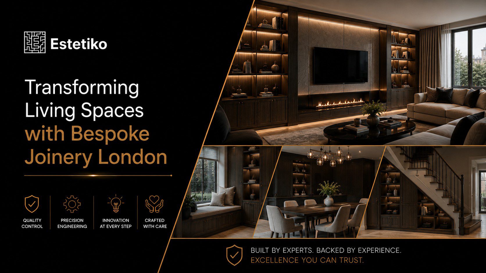Transforming Living Spaces with Bespoke Joinery London